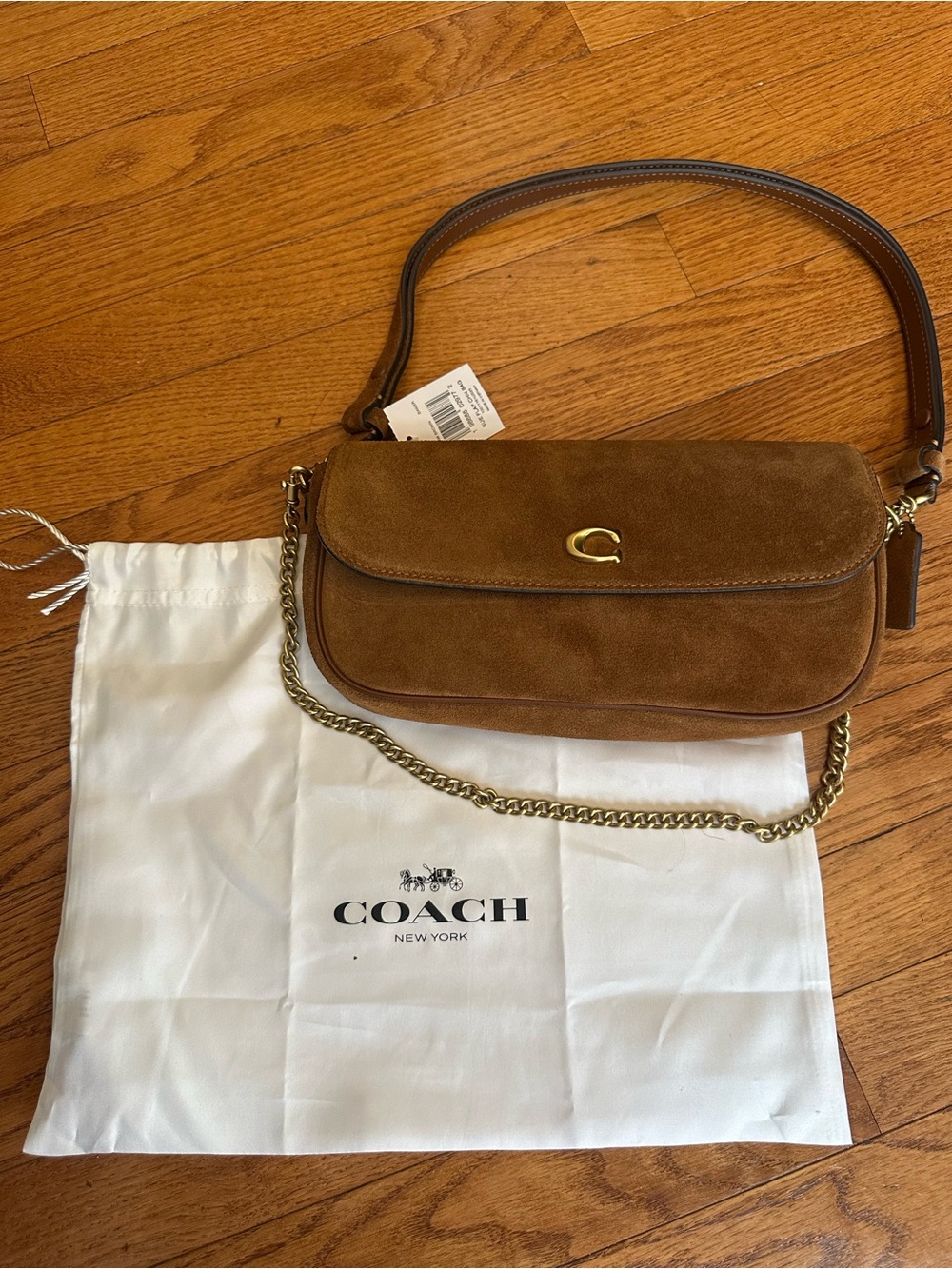 Coach Brook Flap Chain Bag